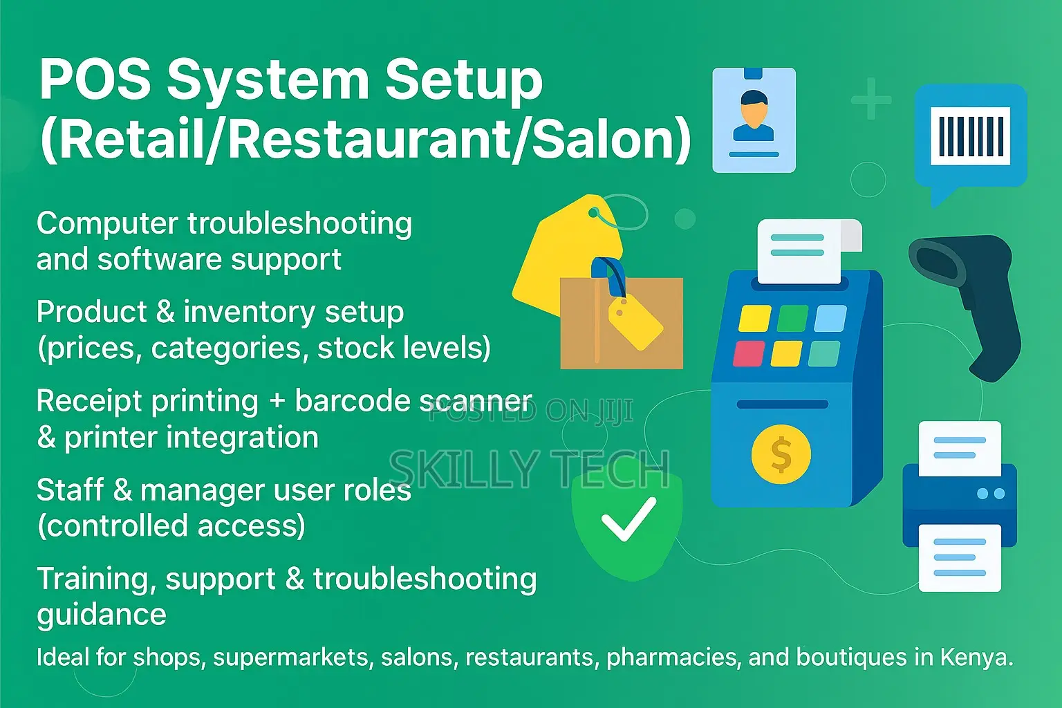 Point of Sale (Pos) System Setup in Kenya