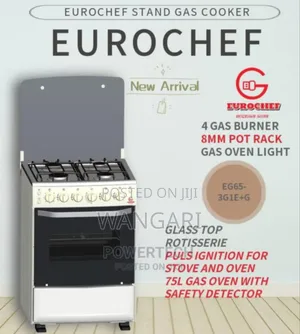 Colour Silver Eurochef 60by65 Cooker