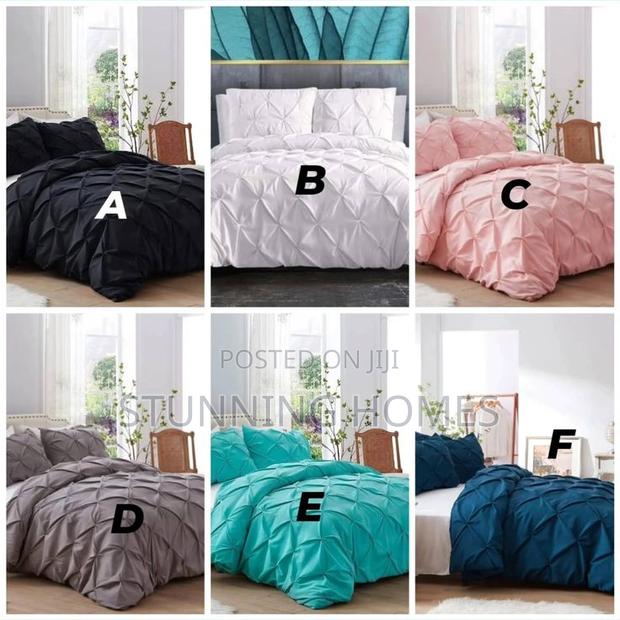 Pinch Pleat Cross Pintuck Duvet Cover