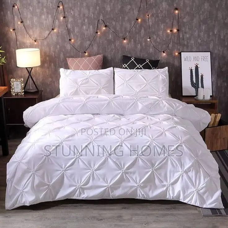 Pinch Pleat Cross Pintuck Duvet Cover