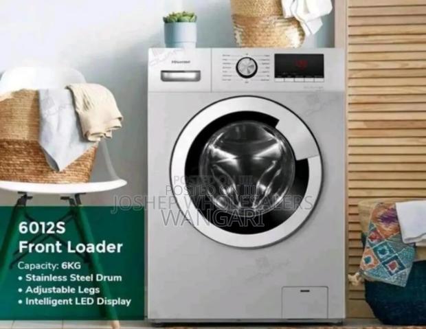 Colour White Hisense 8kgs Wash and Dry Washing Machine
