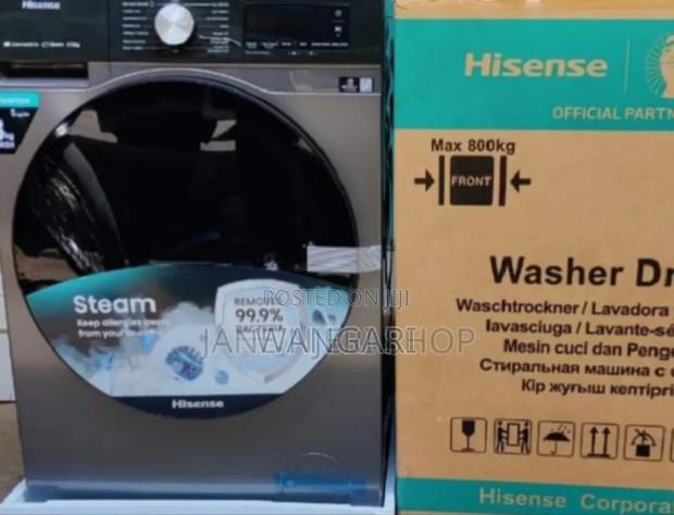 Restocked Original Hisense 8kgs Wash and Dry Washing Machine