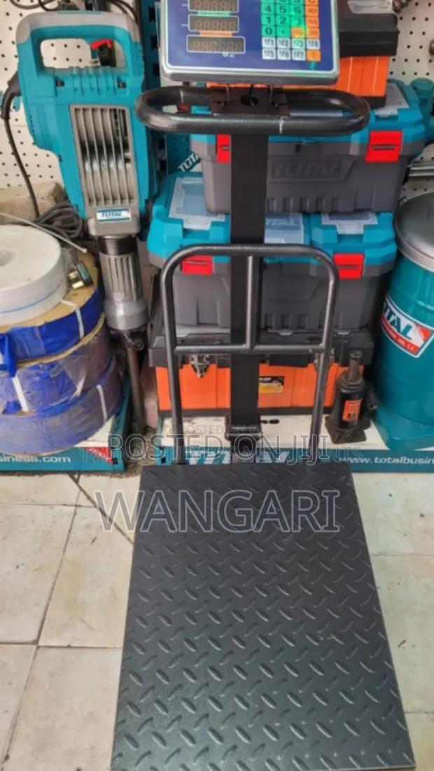 Rechargeable New 500kgs Platform Weighing Scale - main view
