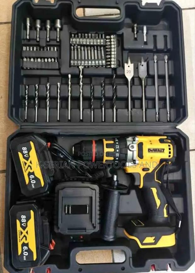 Cordless Dewalt "Big" Drill Set/Dewalt Cordless Drill