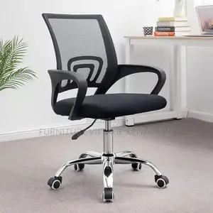 Office Chair; Clerical Medium-back Mesh Office Chair