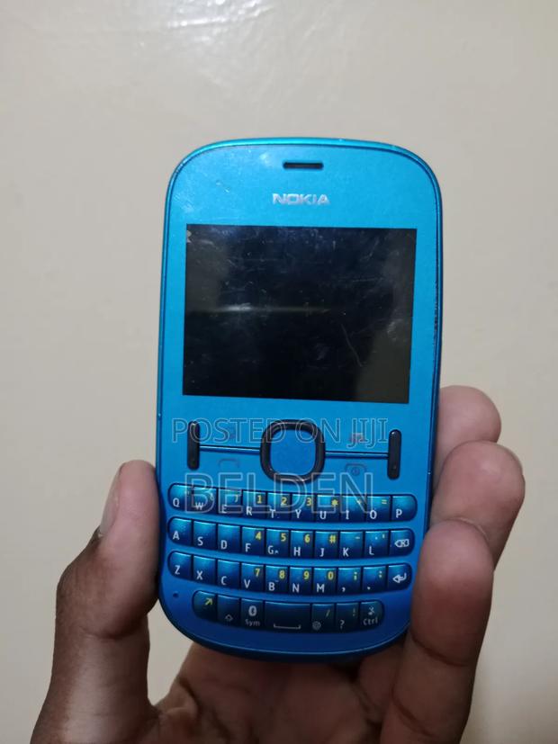 Nokia Asha 201 Blue - main view