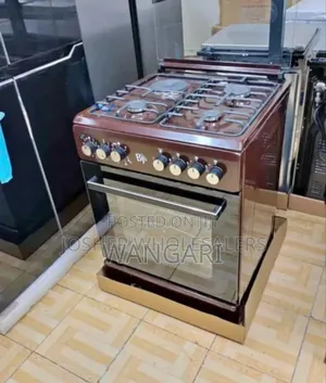 Colour Brown BJS Cooker 60by60 Standing Cooker
