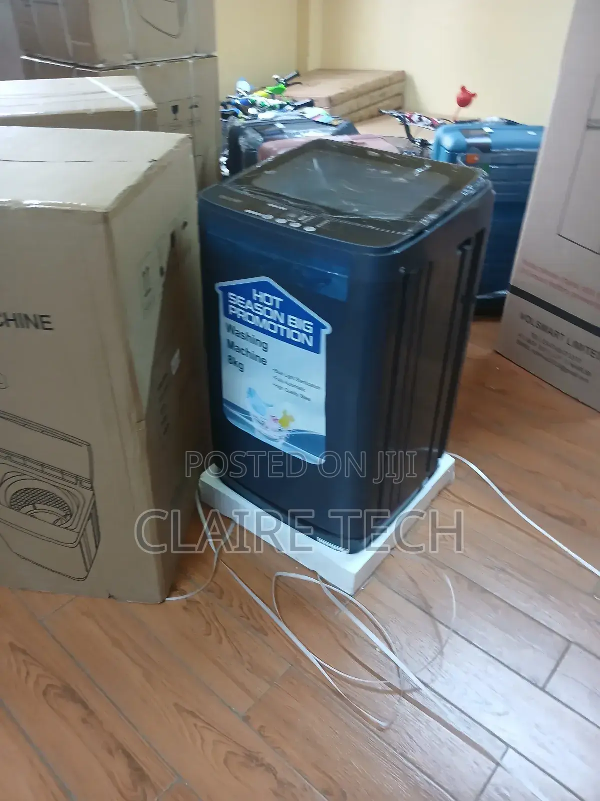 Decho 8kg Top Load Fully Automated Grey