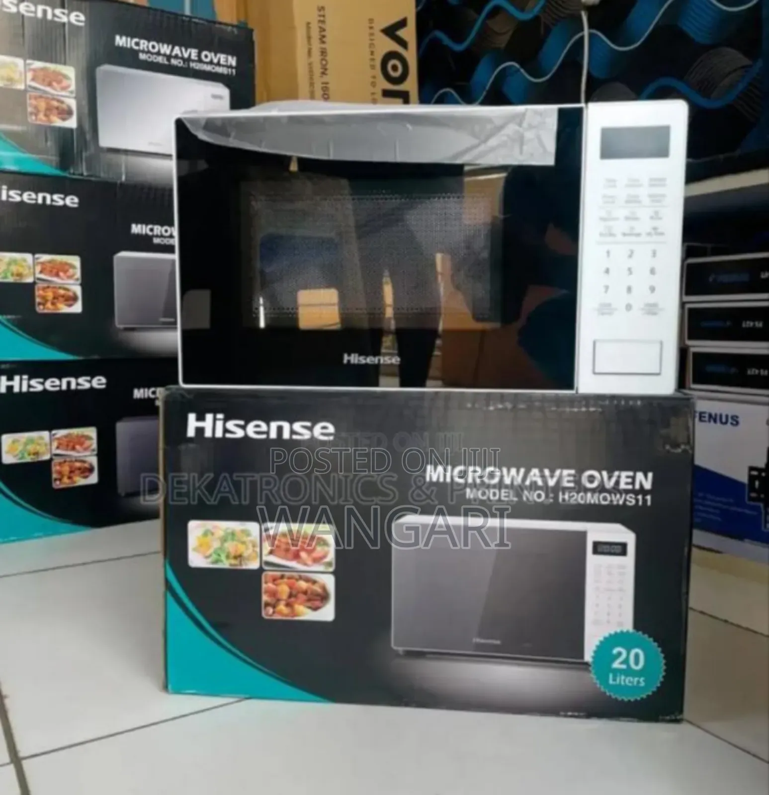 Colour White Hisense 30l Digitla Microwave