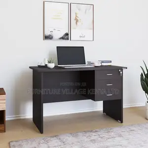 Office Desk; 120mm Home Office Study Desk With Drawers