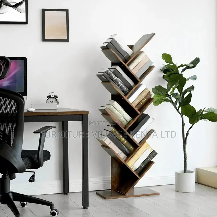 Office Cabinet; 10 Tier Home Office Tree Bookshelf