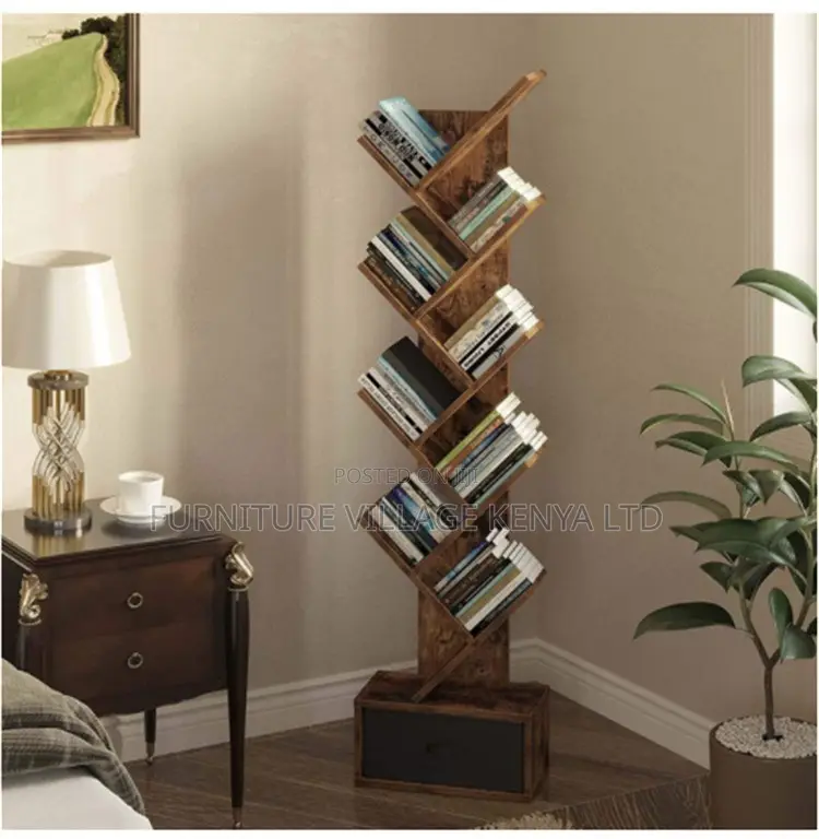 Office Cabinet; 10 Tier Home Office Tree Bookshelf