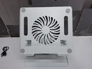 Mikuso Ls-096 Adjustable Laptop Stand With Rgb Cooler Fan – 360 Degree