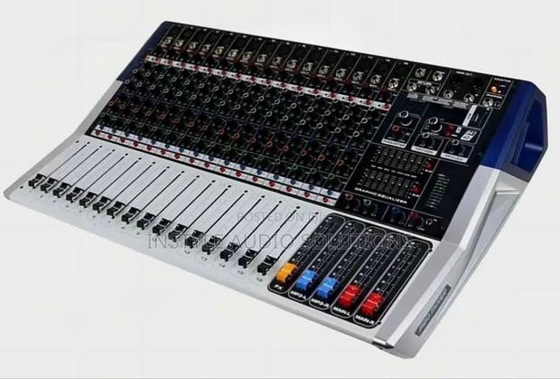 16 Channels Pro Powered Mixer Usb, Bluetooth, 2000w Pay on Delivery