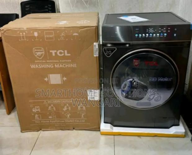 Color Grey New TCL 10kgs Wash and Dry Washing Machine