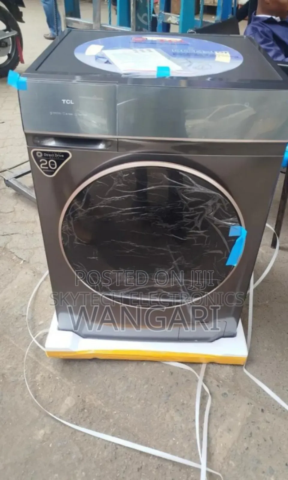 Front Loader New TCL 10kgs Wash and Dry Washing Machine