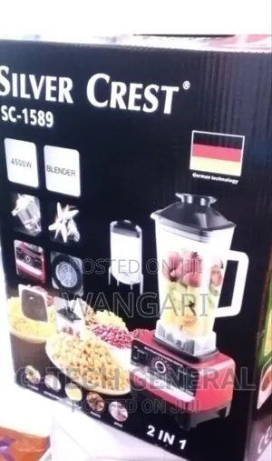 Pay on Delivery New Silvercrest 2in1 Blender