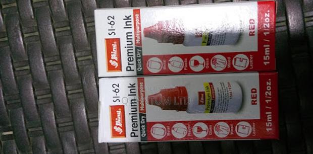 Premium Ink Red Stamp Ink - main view