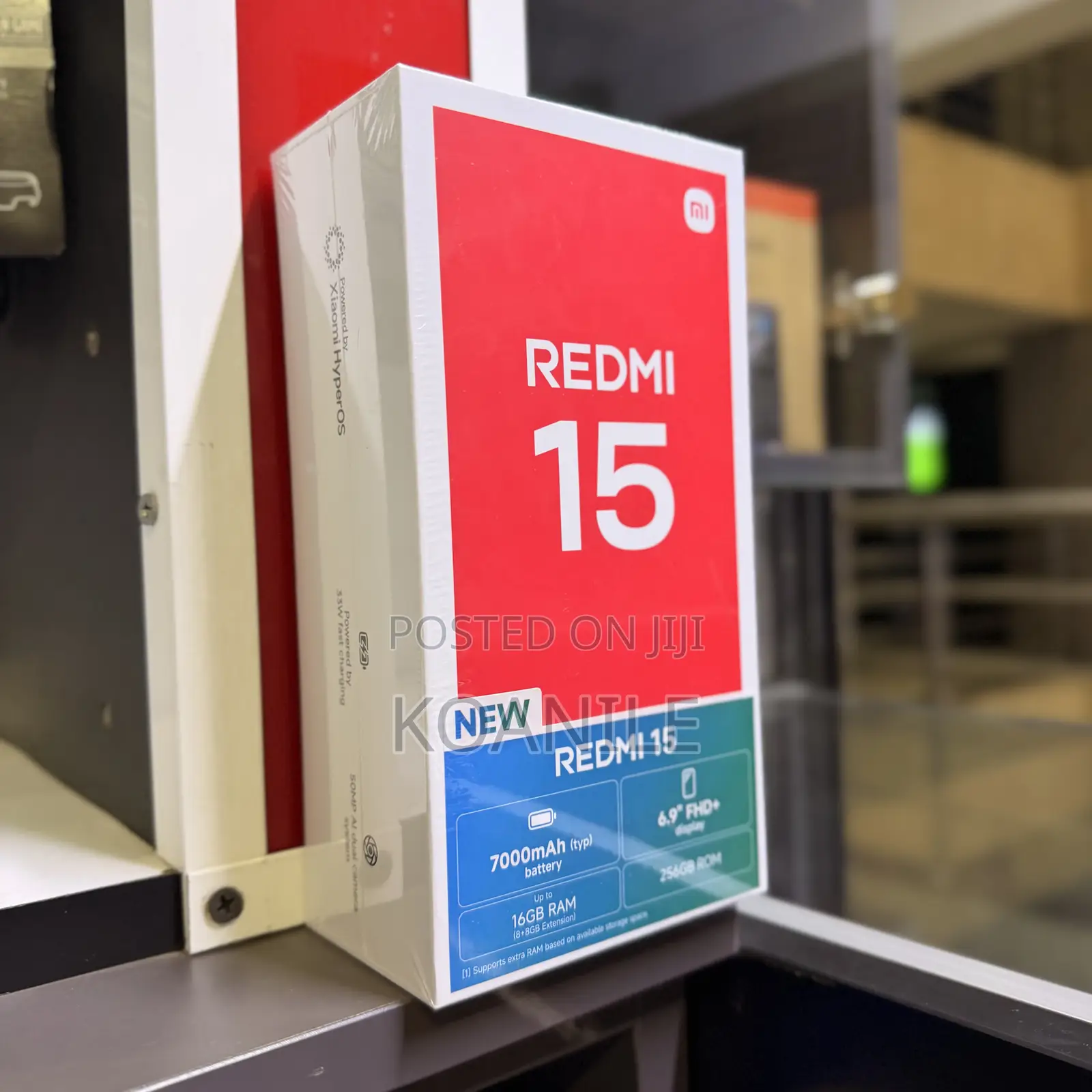 New Xiaomi Redmi 15 256 GB Red