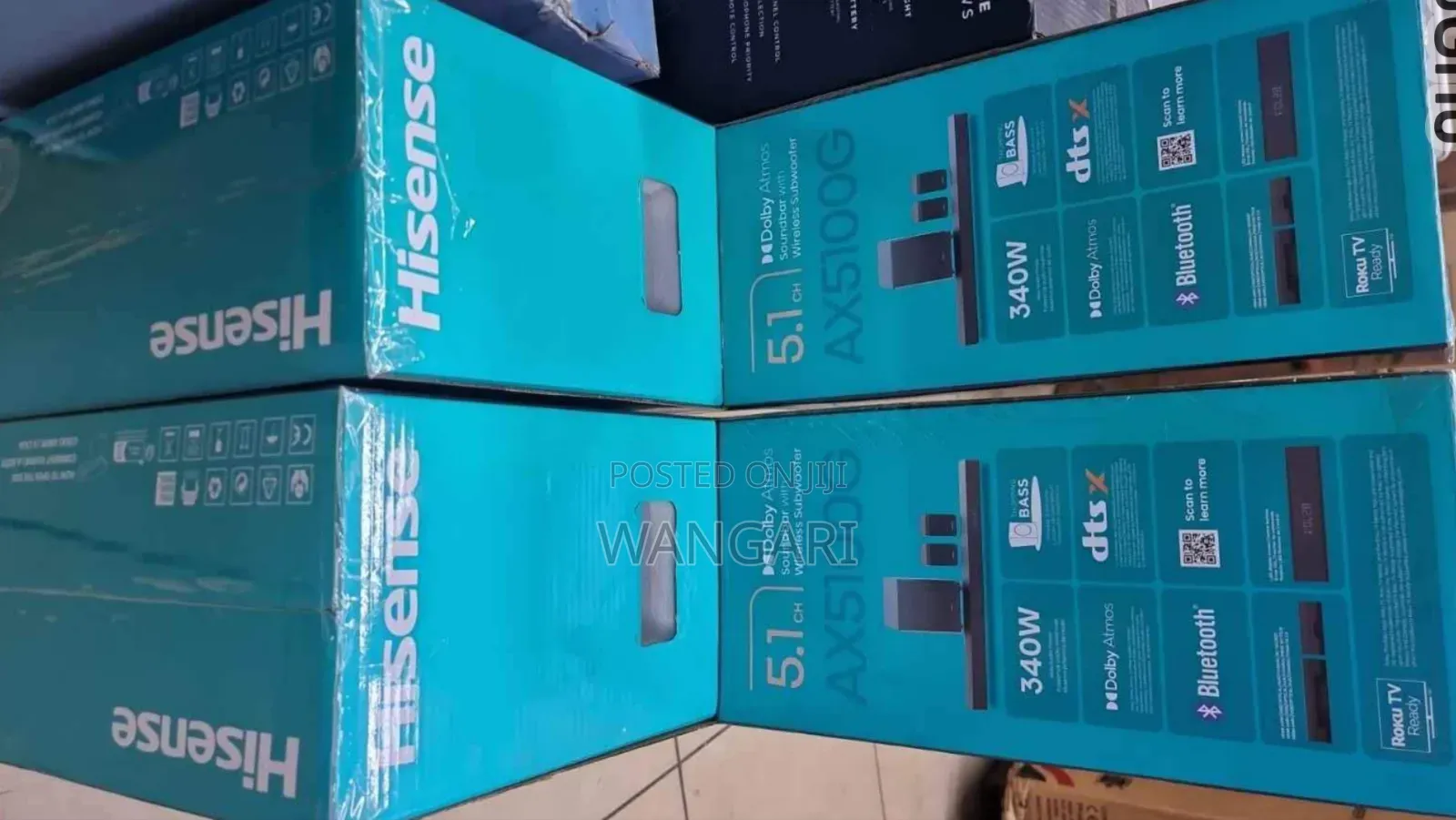 Brand New Hisense Sound Bar Ax500g