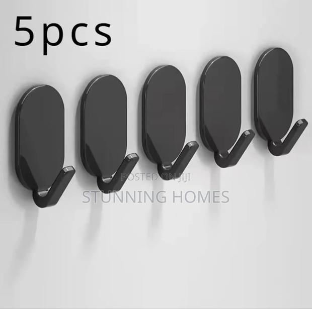 5pcss Strong Self Adhesive Hooks