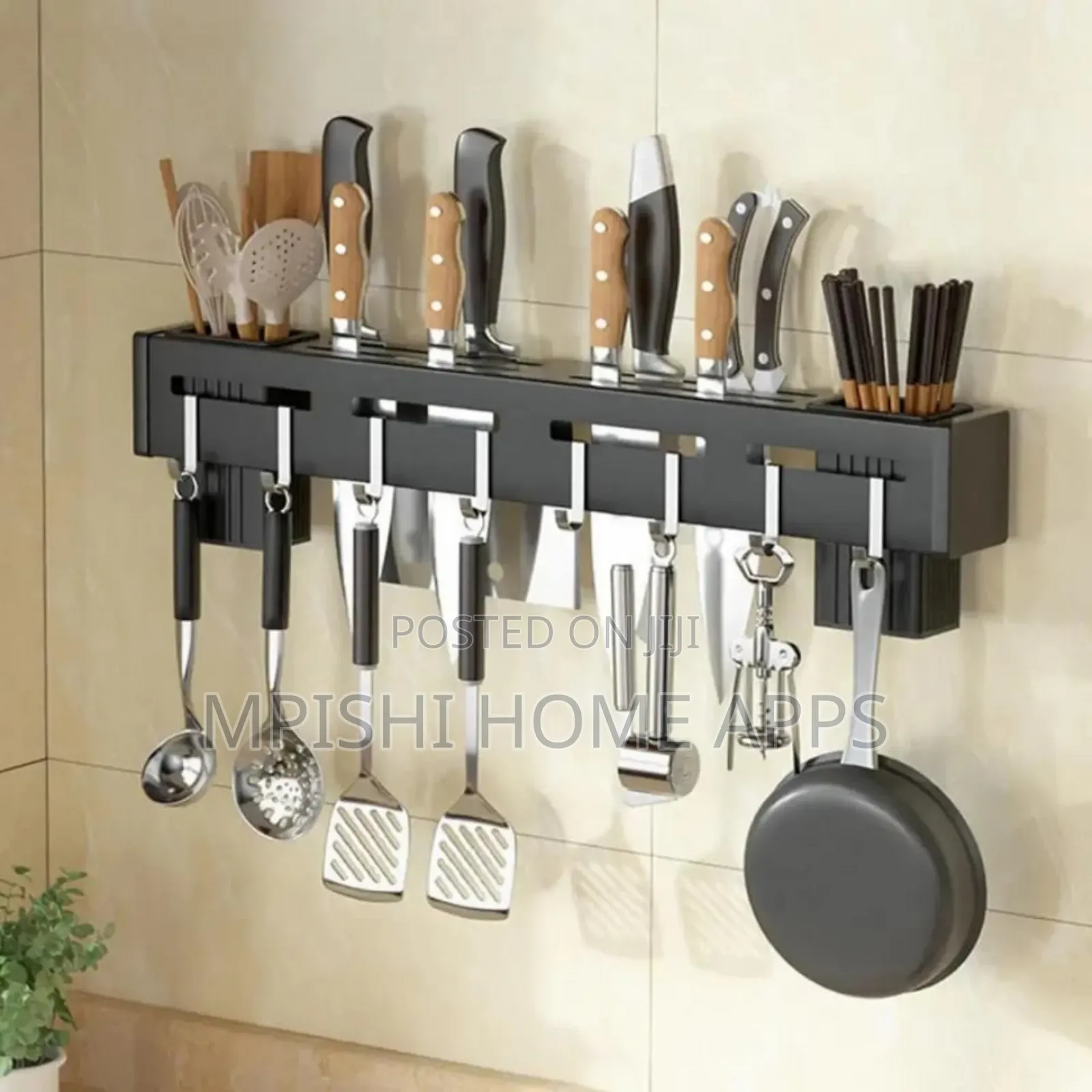 Kitchen Knife Holder 60cm Wall-Mounted