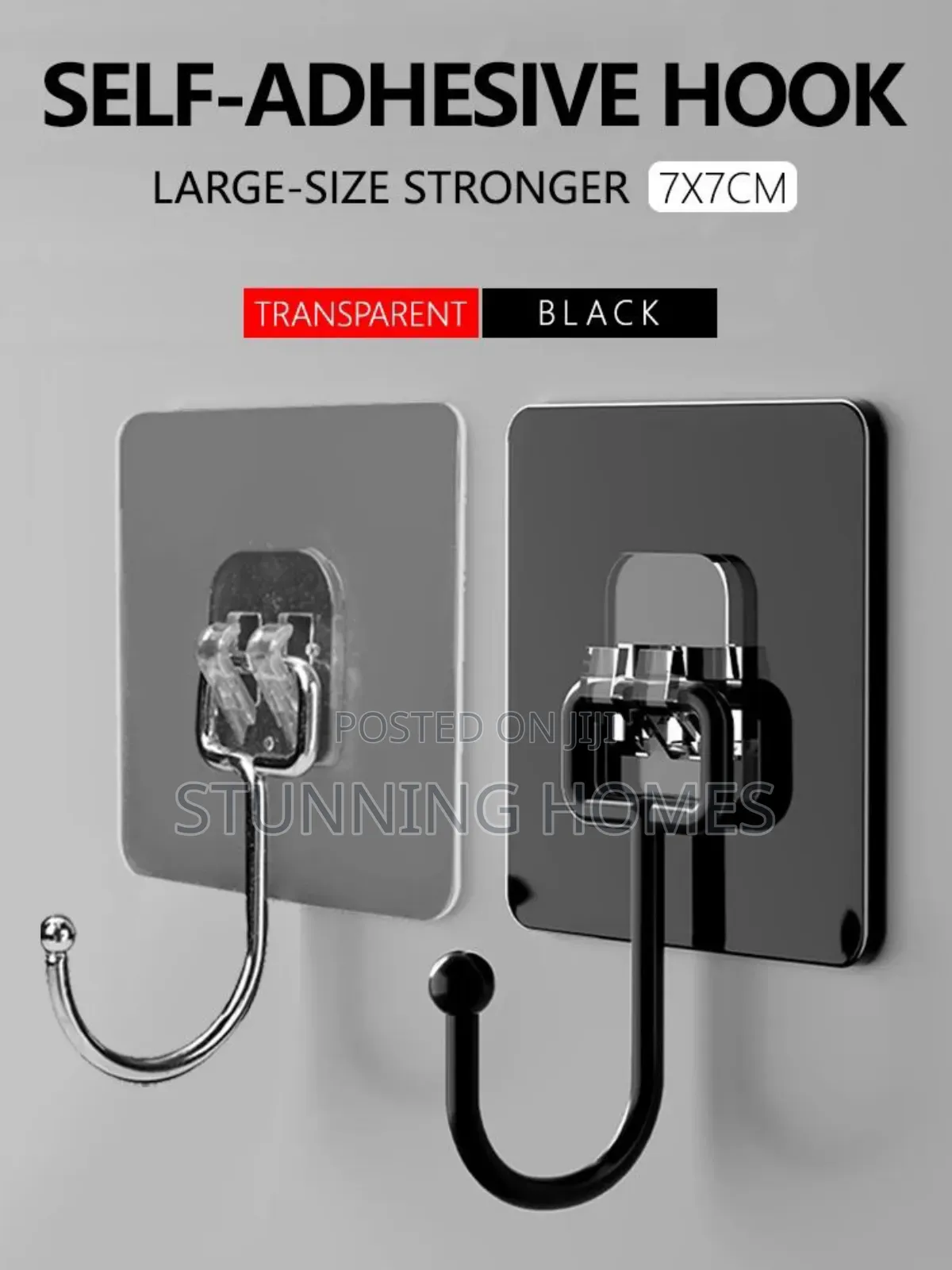 10pcs Self Adhesive Wall Hooks