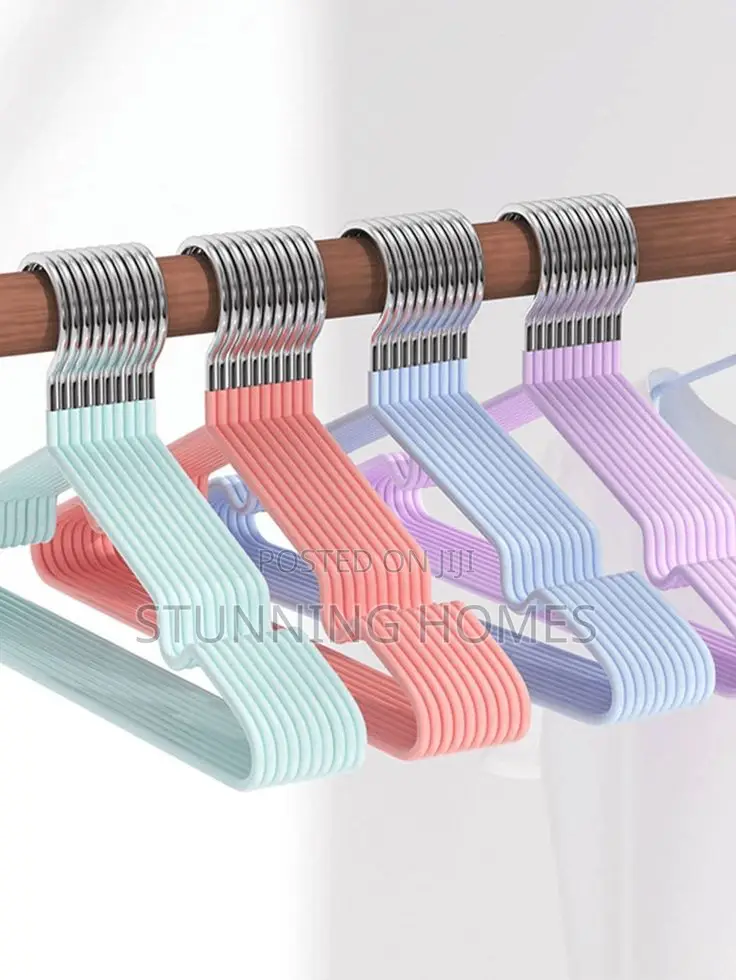 10pcs Thickened Steel Anti Slip Hangers