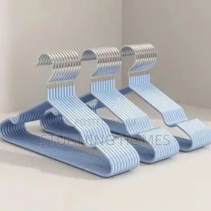 10pcs Thickened Steel Anti Slip Hangers