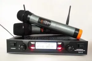 Max 768 Wireless Microphone Digital 100m Frequency Pay on Delivery