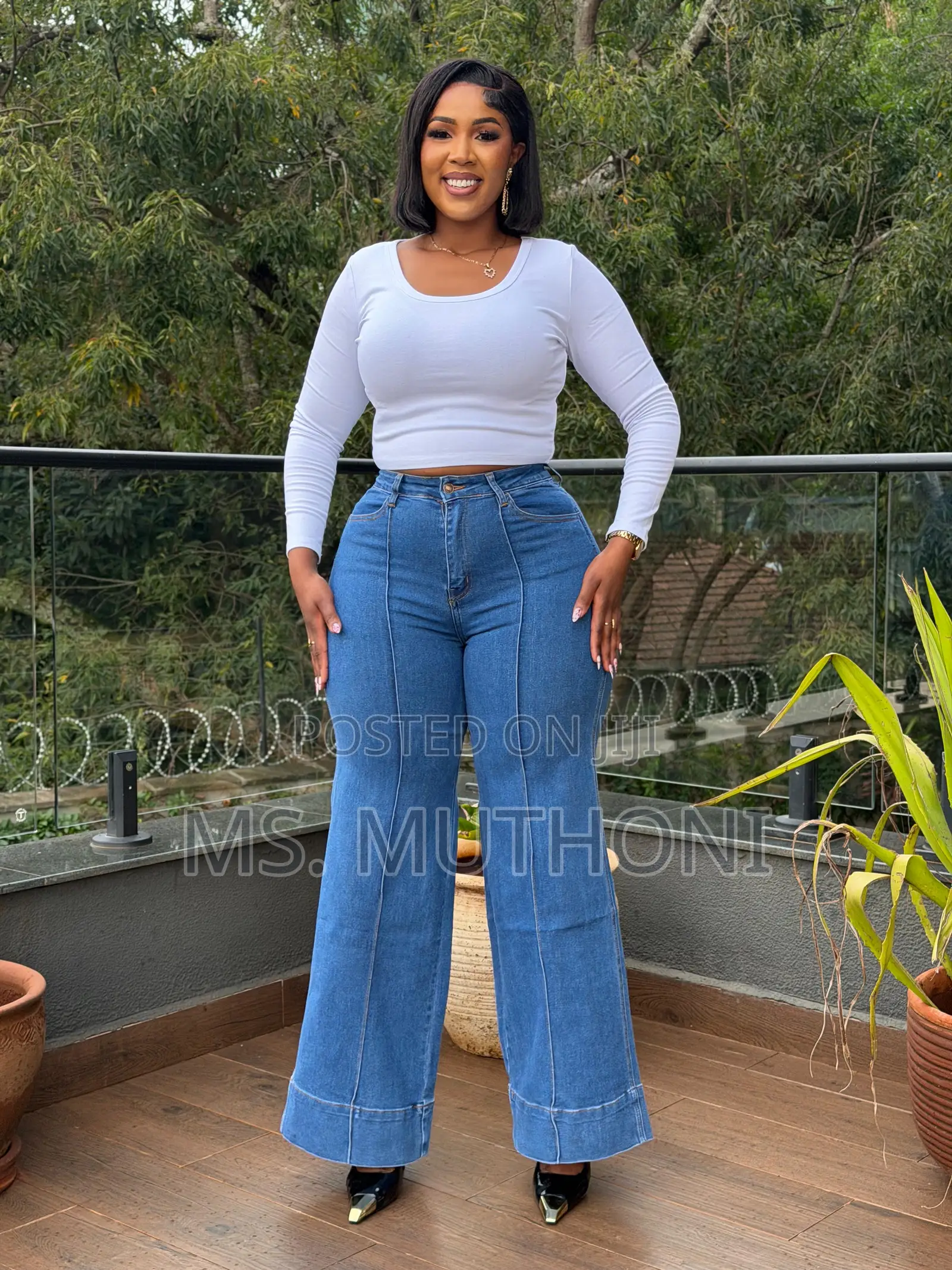 Original Fashion Nova Mom Jeans W/ Pintuck Line Detail Size 26-36