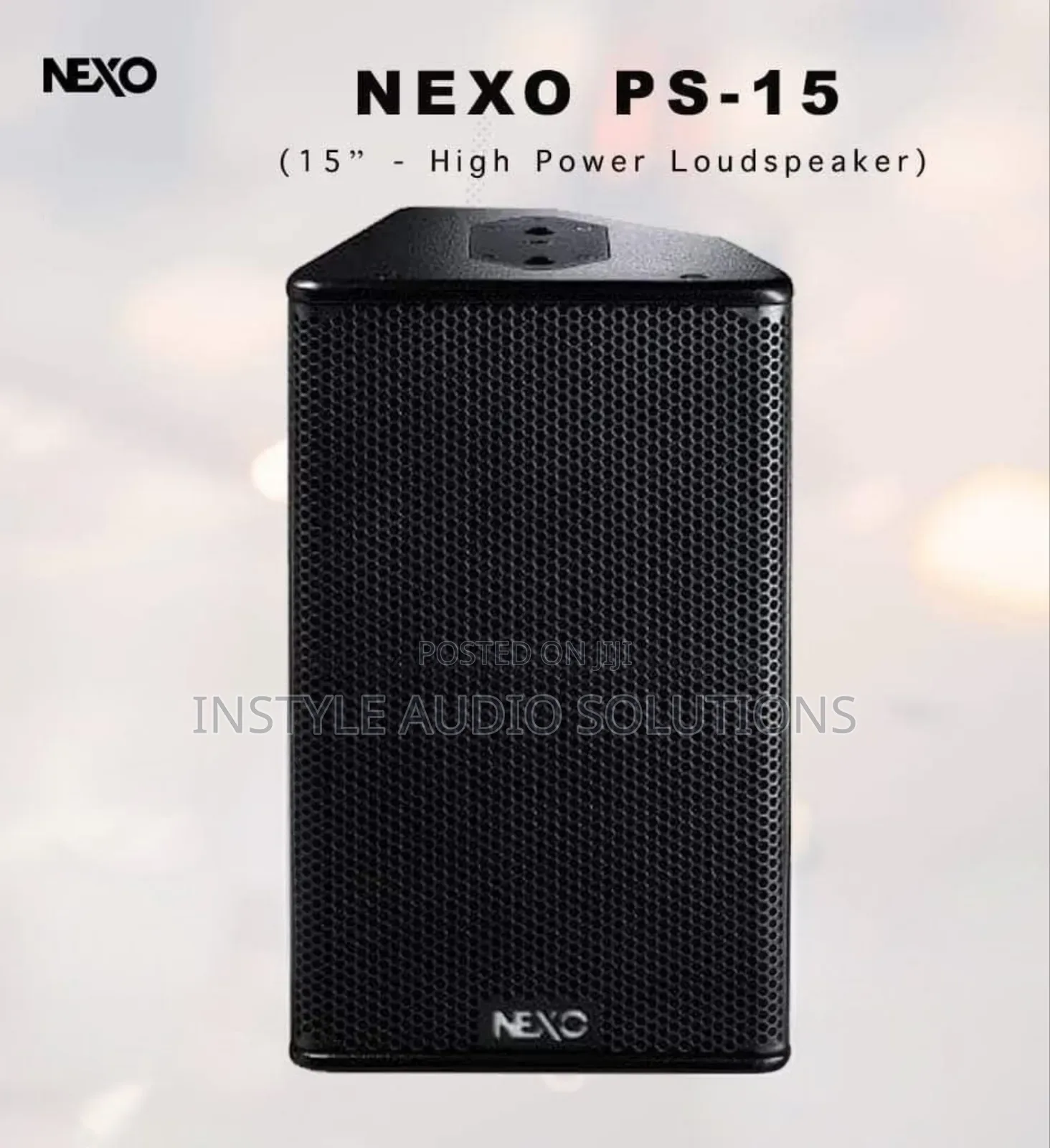 Nexo Ps 15" Professional Mid Range 3000w Speaker Pay on Delivery