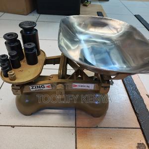 Zinc Manual Weighing Scale With 7 Weights - thumbnail 2
