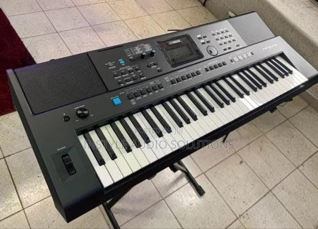 Yamaha PSR- E 473 Keyboard Original - Metallic Stand Pay on Delivery - thumbnail 2