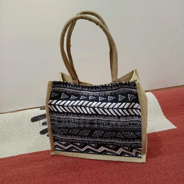 Geometric Print Pattern Tote Bag_re - thumbnail 2