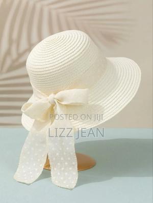 Foldable Straw Beach Hat – Travel Friendly Sun Protection Hat - thumbnail 2