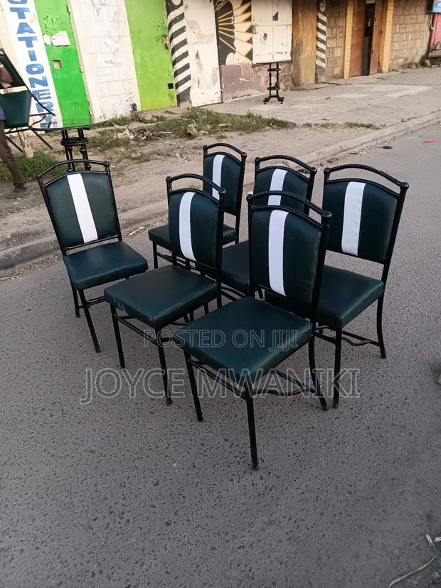 Restaurant Chairs, Jungle Green and White