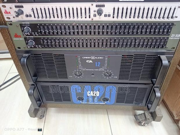 Professional Audio Amplifiers Available - main view