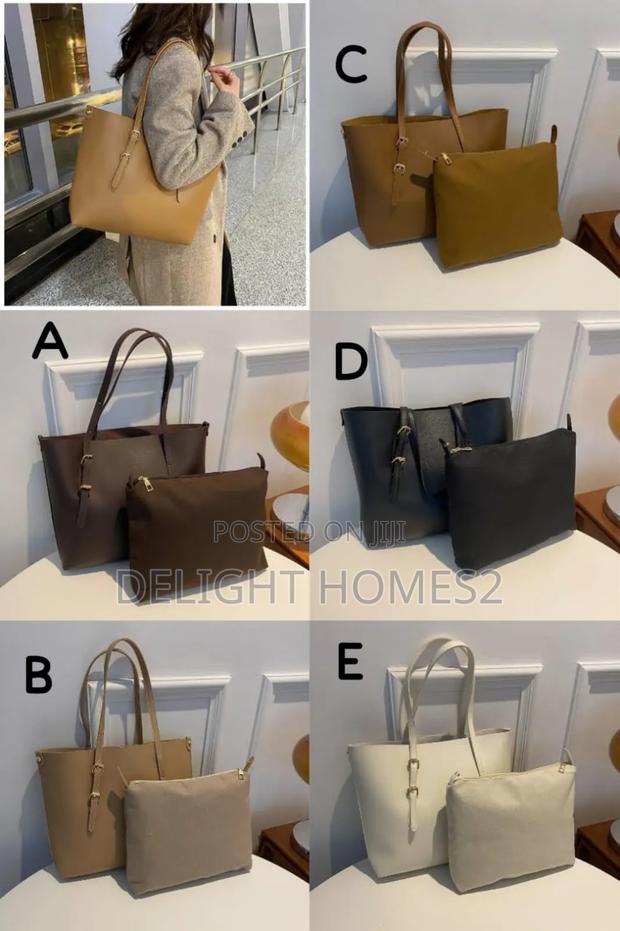 Minimalist Tote With Inside Pouch_re - main view