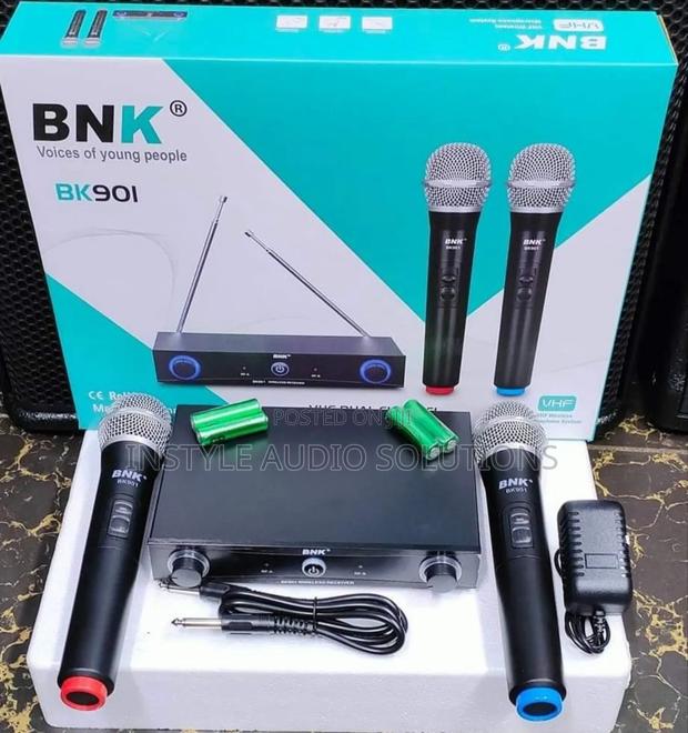 BNK Bk901 Wireless Dual Microphone