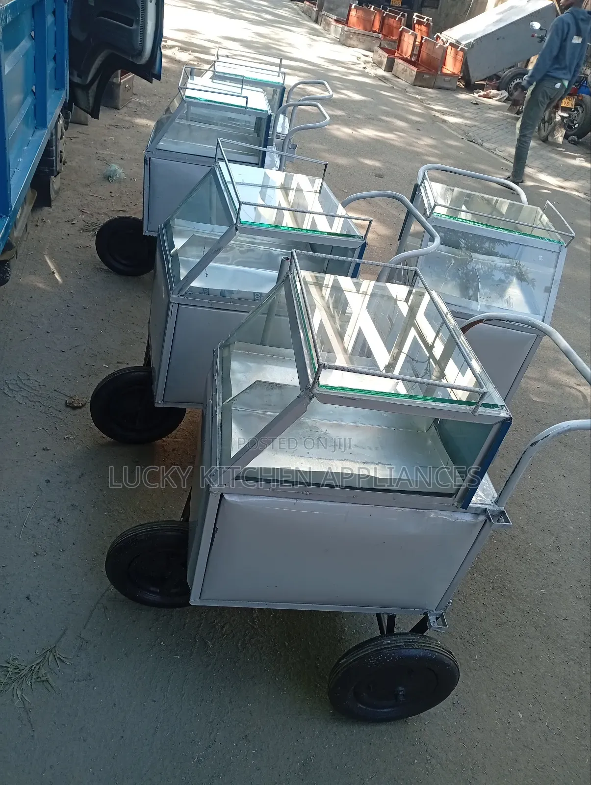 Heavy Gauge Eggs Trolley Midiam Size.