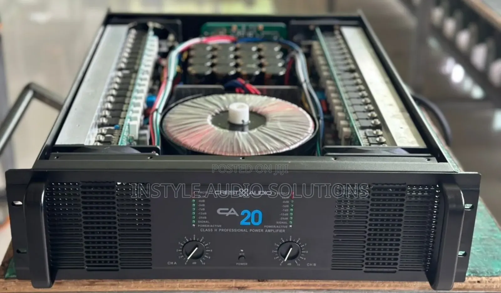 Long Press Crest Audio Ca20 Powerful Amplifier