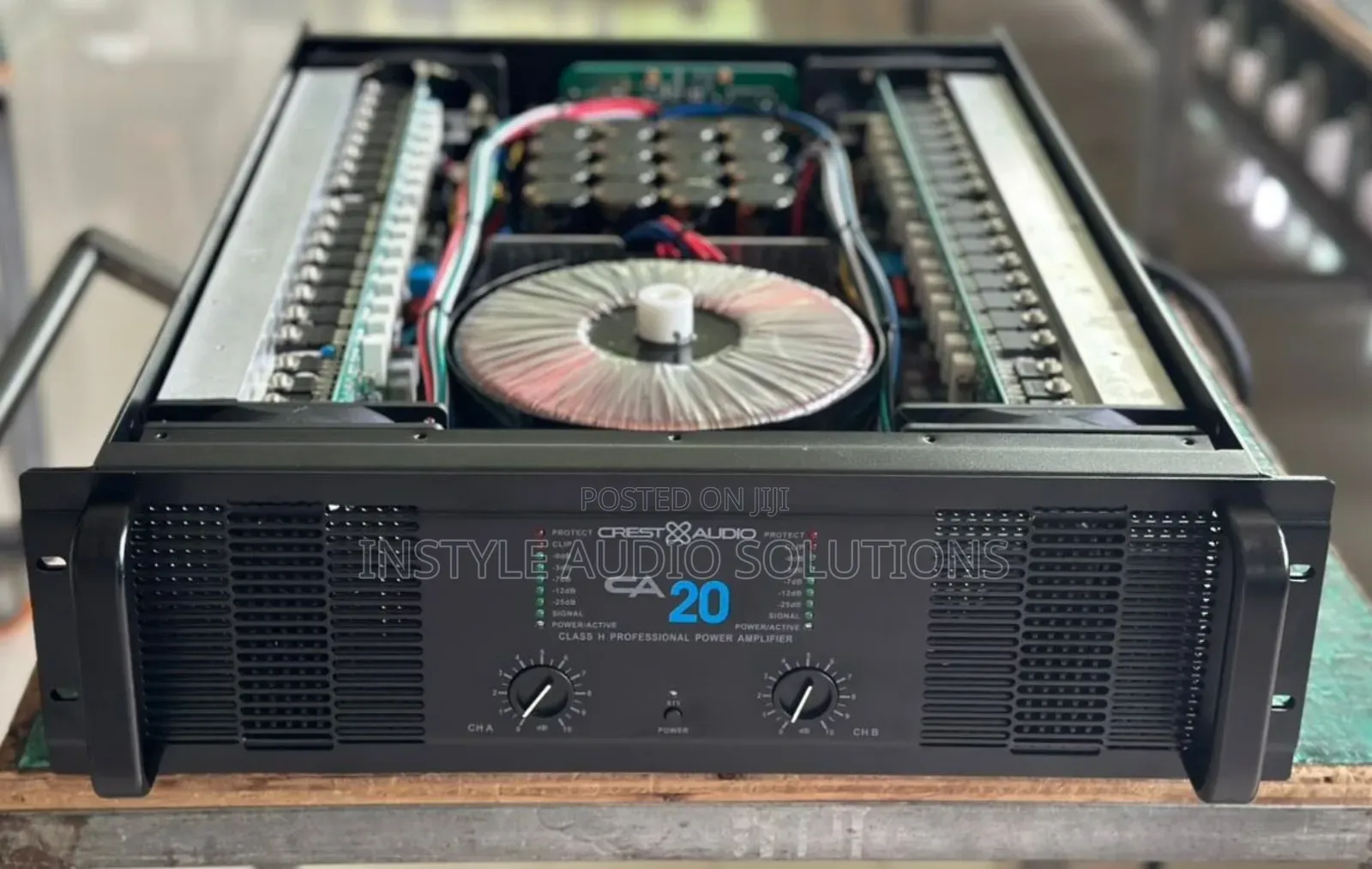 Long Press Crest Audio Ca20 Powerful Amplifier