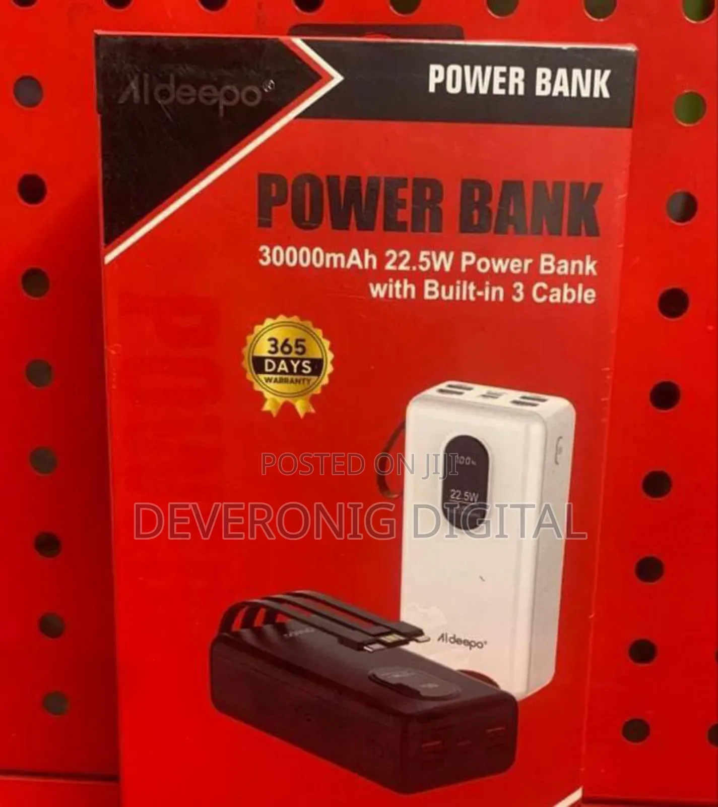 *Aldeepo Power Bank 22.5w* *Ad-Pd10 30000mah* *