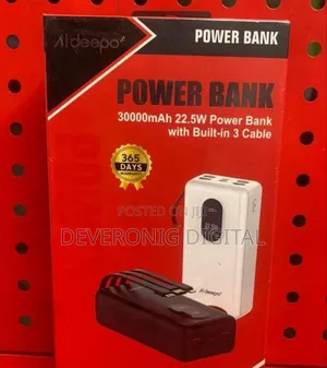 *Aldeepo Power Bank 22.5w* *Ad-Pd10 30000mah* *