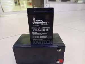 Mg Jacobs Original 6v 4.5ah 20hr Sla Battery