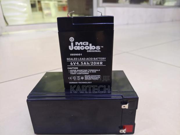 Mg Jacobs Original 6v 4.5ah 20hr Sla Battery
