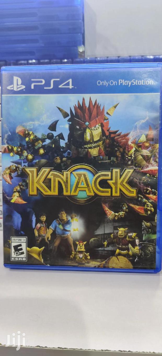Playstation 4 Knack - main view