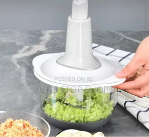 1.5l Garlic Chopper Manual Veggie Mincer
