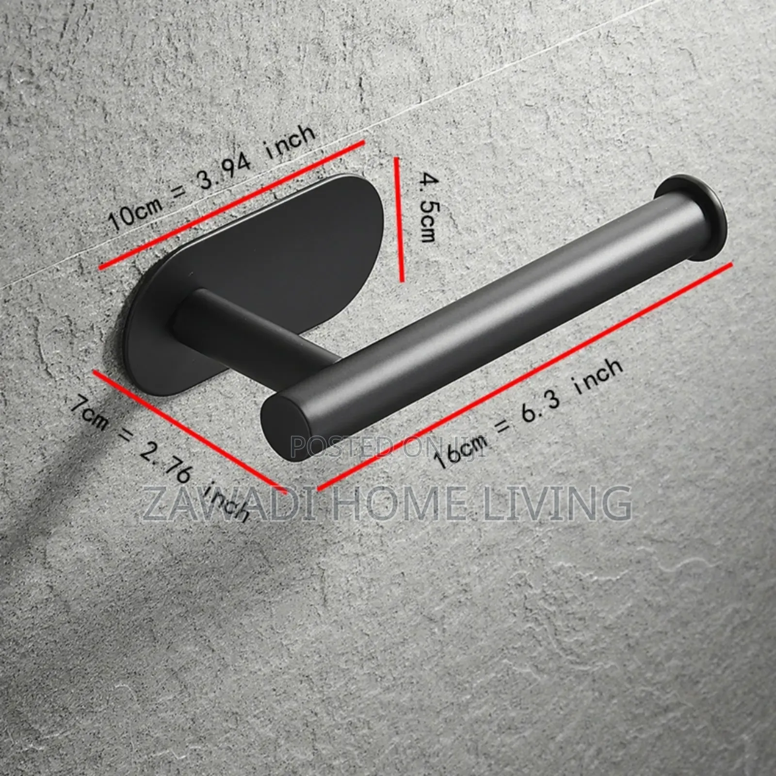 Self Adhesive Tissue Holder